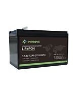 IMPROVE Lithium Batteri 12V 12Ah (LiFePO4) BMS 10A