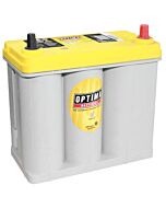 OPTIMA AGM Yellow Top 12V 38AH 460CCA (237x129x227mm) Polstilling 5 - Plusspol til hÃƒÂ¸yre 8072-176