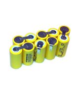 Batteripakke til Gardena, accu pack AP 12, AP12, accu-system V12, 12V 1,8Ah NiCd