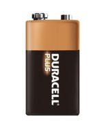 Kjøp 9V batteri Alkalisk Duracell Plus 6LR61 hos altitec.no for kr 49,00