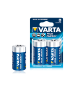 Varta High Energy D 1,5V Alkaline batteri (2 stk)