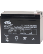 Kjøp 12V 10Ah AGM batteri Høy strøm 151x65x110mm, 6,3mm Faston, passer typisk UPS hos altitec.no for kr 500,00