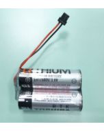 Batteri Oval Flowpet-EG flow meter, 3.6V Toshiba 2xER17500V/3  RD018