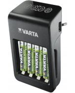 Kjøp Varta lader med 4 stk AA 2100mAh Klar til bruk batterier hos altitec.no for kr 299,00