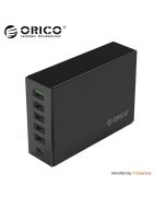 Kjøp Orico multi-USB lader 6 porter USB-C og USB 110-240VAC input hos altitec.no for kr 768,00