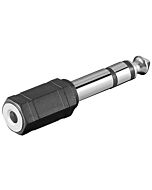 Audio adapter 6,35mm stereo Jack - 3,5mm stereo Jack