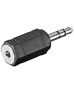 Audio adapter 3,5mm stereo plugg - 2,5mm stereo jack