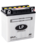 Kjøp YB9L-B batteri til MC og ATV 12V 9Ah (137x76x141mm) hos altitec.no for kr 499,00